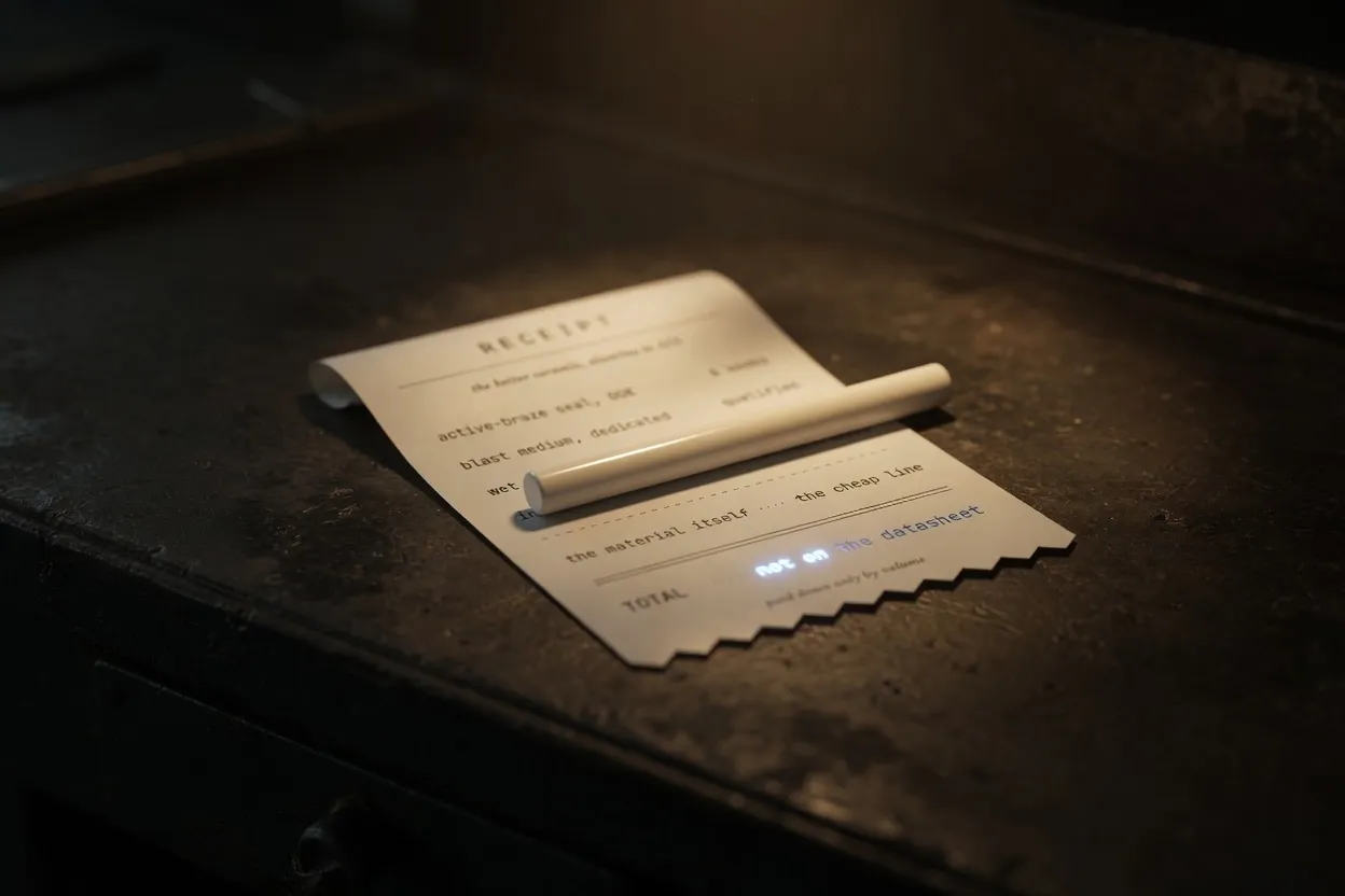 The items no datasheet prints.